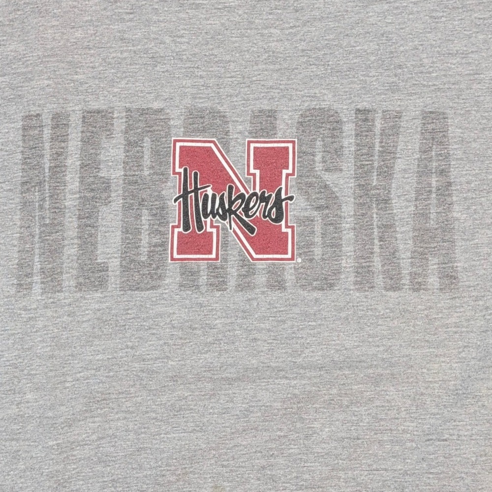 Vintage Starter Nebraska Huskers Team Logo T-Shirt Mens Medium